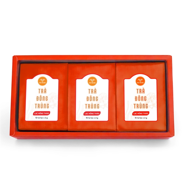 Trà đông trùng Lạc hồng thảo - Hộp 30 túi lọc - Ảnh 3